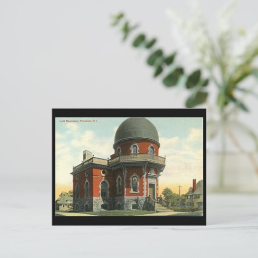 Oud Briefkaart - Ladd Observatory, Providence, RI (Staand voorkant)