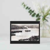 Oud Briefkaart - Lake Union, Seattle WA (Staand voorkant)