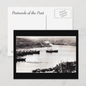 Oud Briefkaart - Lake Union, Seattle WA (Voorkant / Achterkant)