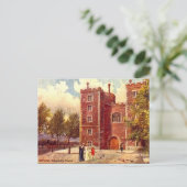 Oud Briefkaart - Lambeth Palace, Londen (Staand voorkant)
