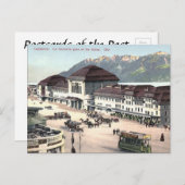 Oud Briefkaart - Lausanne, Zwitserland (Voorkant / Achterkant)