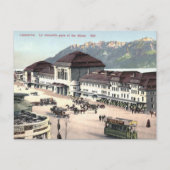 Oud Briefkaart - Lausanne, Zwitserland (Voorkant)