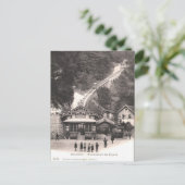 Oud Briefkaart - Lausanne, Zwitserland (Staand voorkant)