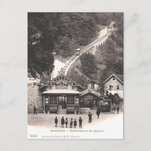 Oud Briefkaart - Lausanne, Zwitserland