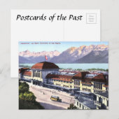 Oud Briefkaart - Lausanne, Zwitserland (Voorkant / Achterkant)