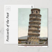 Oud Briefkaart - Leaning Tower of Pisa (Voorkant / Achterkant)
