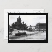 Oud Briefkaart - Leningrad, Vorovsky Square (Voorkant / Achterkant)