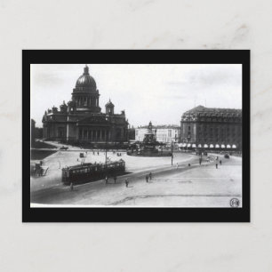 Oud Briefkaart - Leningrad, Vorovsky Square