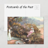 Oud Briefkaart - Lente (Voorkant / Achterkant)