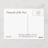 Oud Briefkaart - Liverpool (Achterkant)