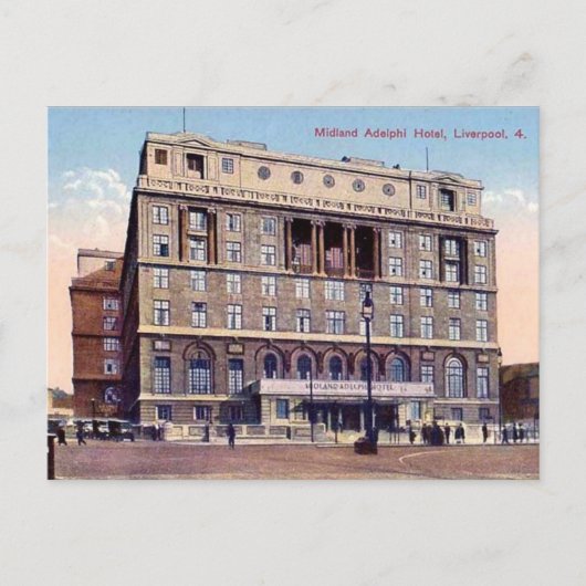Oud Briefkaart - Liverpool (Voorkant)