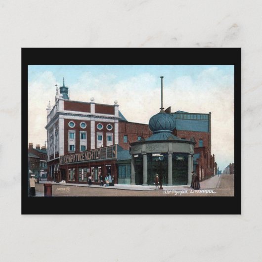 Oud Briefkaart - Liverpool (Voorkant)