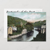 Oud Briefkaart - Llangollen, Wales (Voorkant / Achterkant)