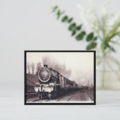 Oud Briefkaart - LMS-trein "De Mancunian" (Staand voorkant)