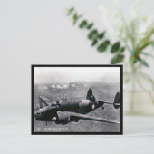 Oud Briefkaart - Lockheed Hudson Light Bomber (Staand voorkant)