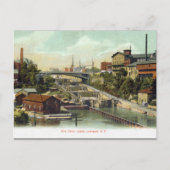 Oud Briefkaart - Lockport, NY, VS (Voorkant)