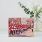 Oud Briefkaart - Londen, paarden (Staand voorkant)