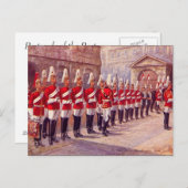 Oud Briefkaart - Londen, paarden (Voorkant / Achterkant)