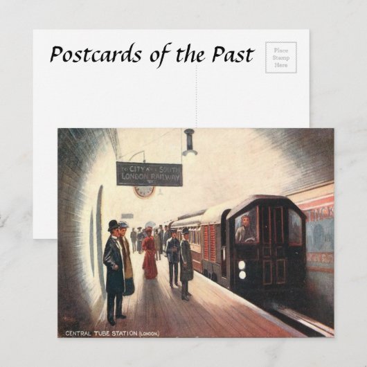 Oud Briefkaart - London Underground (Voorkant / Achterkant)