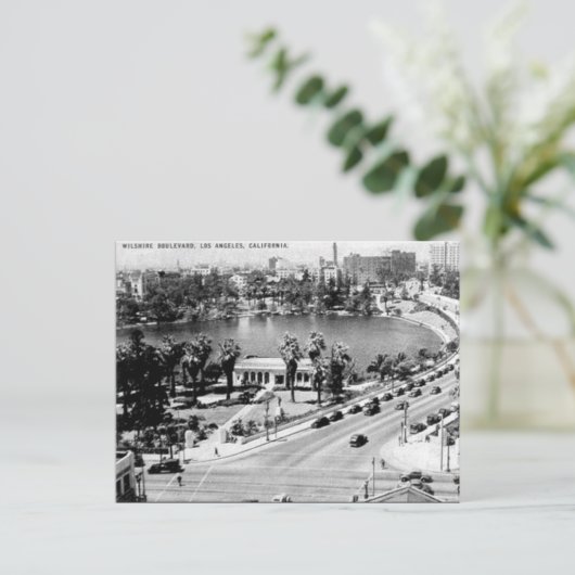 Oud Briefkaart - Los Angeles, Californië (Staand voorkant)