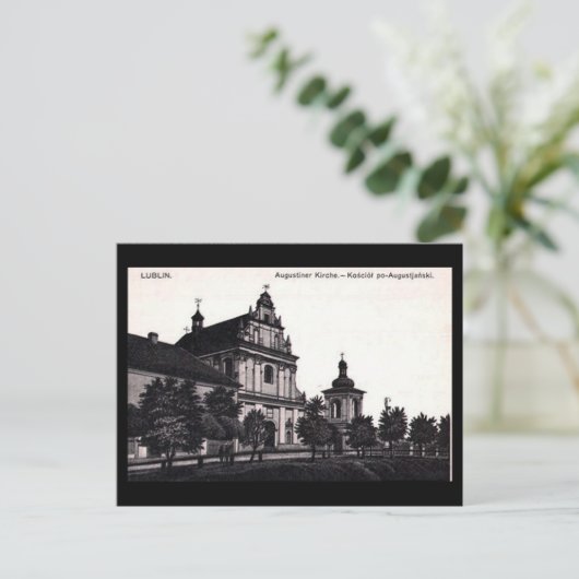 Oud Briefkaart - Lublin, Polen (Staand voorkant)