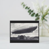 Oud Briefkaart - Luchtschip "Graf Zeppelin" (Staand voorkant)