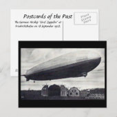 Oud Briefkaart - Luchtschip "Graf Zeppelin" (Voorkant / Achterkant)