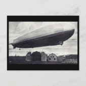 Oud Briefkaart - Luchtschip "Graf Zeppelin" (Voorkant)