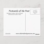 Oud Briefkaart - Lucknow, India (Achterkant)