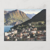 Oud Briefkaart - Lugano - Paradiso, Zwitserland (Voorkant)