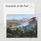 Oud Briefkaart - Lugano, Zwitserland (Voorkant / Achterkant)