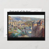 Oud Briefkaart - Luxemburg (Voorkant / Achterkant)