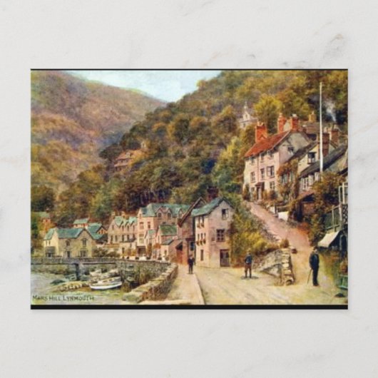 Oud Briefkaart - Lynmouth, Devon (Voorkant)