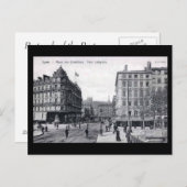 Oud Briefkaart - Lyon, plaats van snoeren (Voorkant / Achterkant)