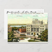 Oud Briefkaart - Madison, Wisconsin (Voorkant / Achterkant)