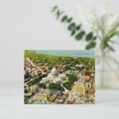 Oud Briefkaart - Madison, Wisconsin, VS (Staand voorkant)