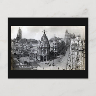 Oud Briefkaart - Madrid