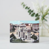 Oud Briefkaart - Madrid, Spanje (Staand voorkant)