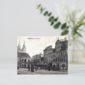 Oud Briefkaart - Magdeburg , Duitsland (Staand voorkant)