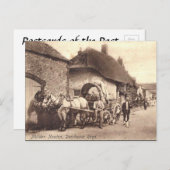 Oud Briefkaart - Maiden Newton, Dorset (Voorkant / Achterkant)