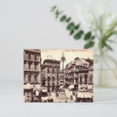 Oud Briefkaart - Malaga, Spanje (Staand voorkant)