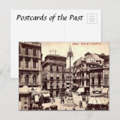 Oud Briefkaart - Malaga, Spanje (Voorkant / Achterkant)