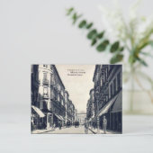 Oud Briefkaart - Malaga, Spanje (Staand voorkant)