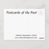 Oud Briefkaart - Malbork/Marienburg, Polen (Achterkant)