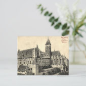 Oud Briefkaart - Malbork/Marienburg, Polen (Staand voorkant)