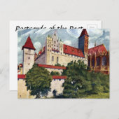 Oud Briefkaart - Malbork/Marienburg, Polen (Voorkant / Achterkant)