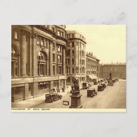 Oud Briefkaart - Manchester (Voorkant)