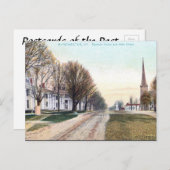 Oud Briefkaart - Manchester, Vermont, Verenigde St (Voorkant / Achterkant)