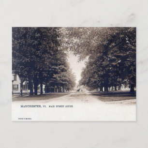 Oud Briefkaart - Manchester, Vermont, Verenigde St