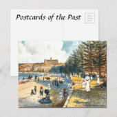 Oud Briefkaart - Manly Beach, Sydney, NSW (Voorkant / Achterkant)